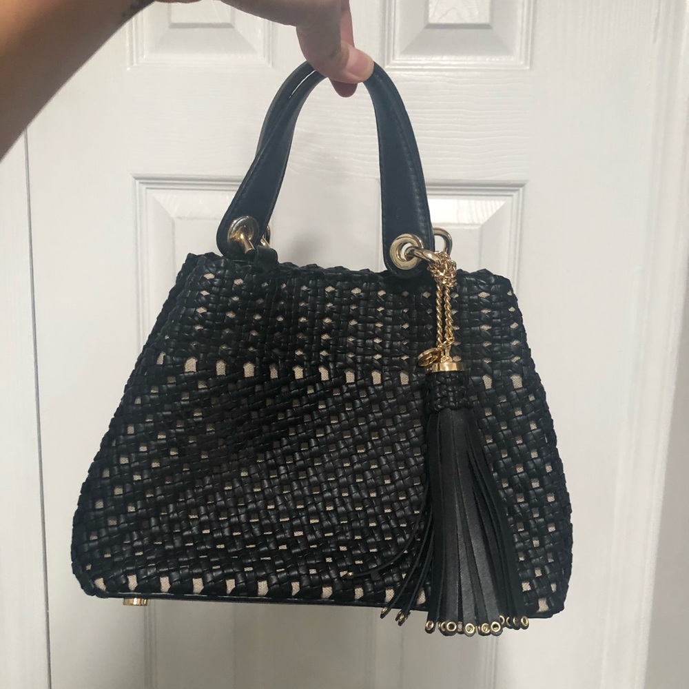 🆕Michael Kors Small Knotted Weave Grab Bag